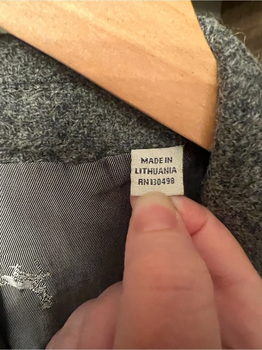 Jack Wills Gray Tweed‎ Notch Lapel Blazer
